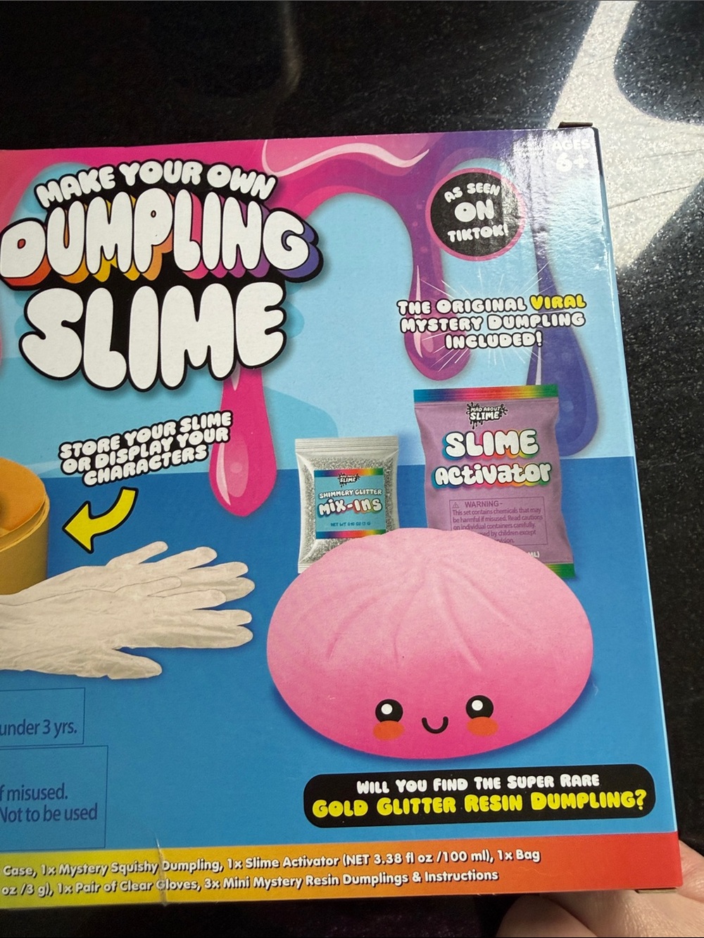 NIB 100% Auth RMS Make Your Own Dumpling Slime Kit - Pink - Picture 6 of 6